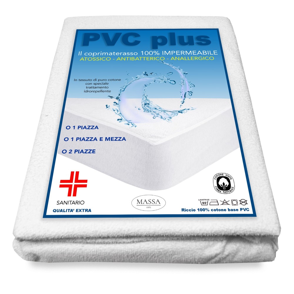 Coprimaterasso con cerata e base in PVC per letto singolo - euroricami  viterbo