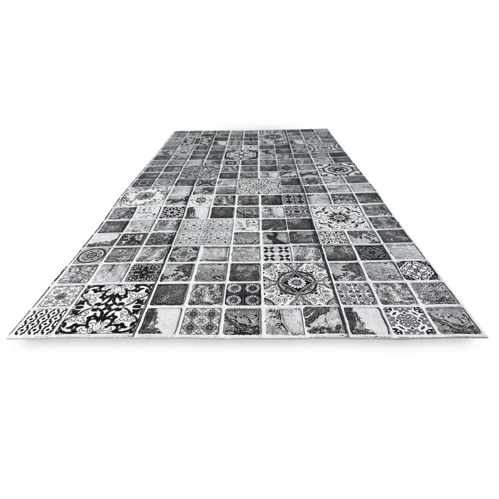Antidérapant tapis de cuisine en coton, indestructible, imprimé