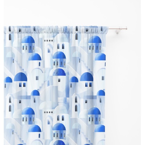 Blue Santorini Tent