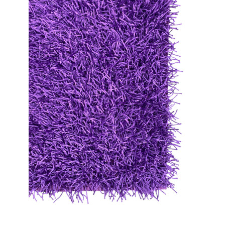 Tapis Shaggy violet lilas...