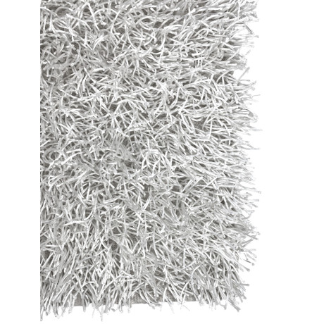 Modern White Shaggy Rug -...
