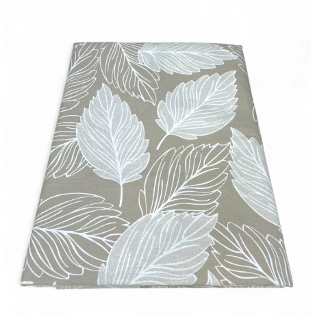 Beige 1 square cotton cover cover Made in Italy