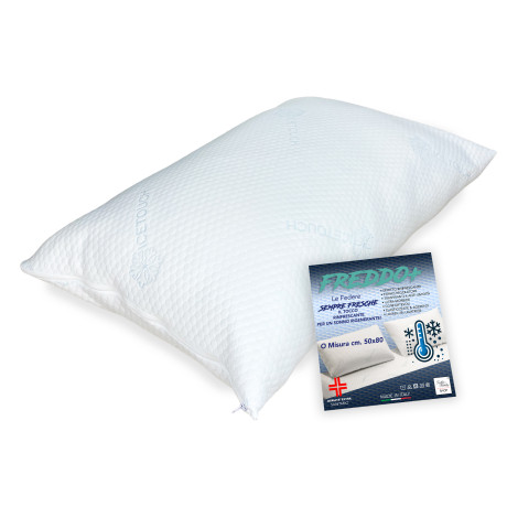Federa singola Ice-Touch rinfrescante 50x80 cm in tessuto termoregolante