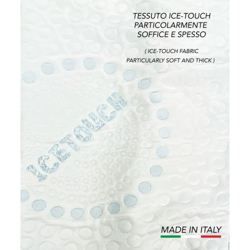 Funda de almohada refrescante Ice-Touch sobre almohada de cama
