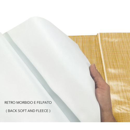 Emballage nappe jaune LIMA – Fabriqué en Italie, plastifié et lavable