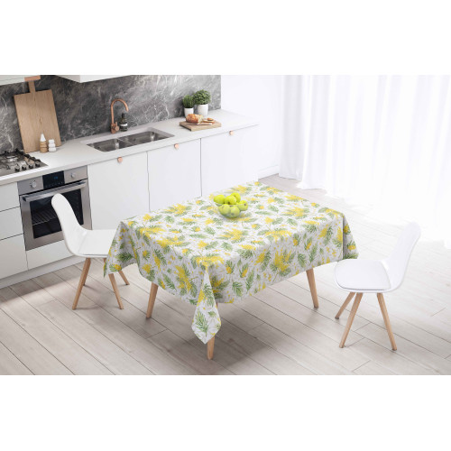 Mantel plegado LIMA Mimosa – Superficie plastificada brillante