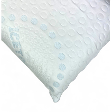 Cuscino FREDDO+ Memory Foam Ice-Touch vista frontale con fodera rinfrescante