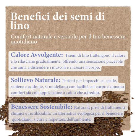 Graines de lin naturelles...