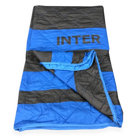 INTER EINZELNE GESTEPPTE TAGESDECKE 1 QUADRAT F.C. INTER