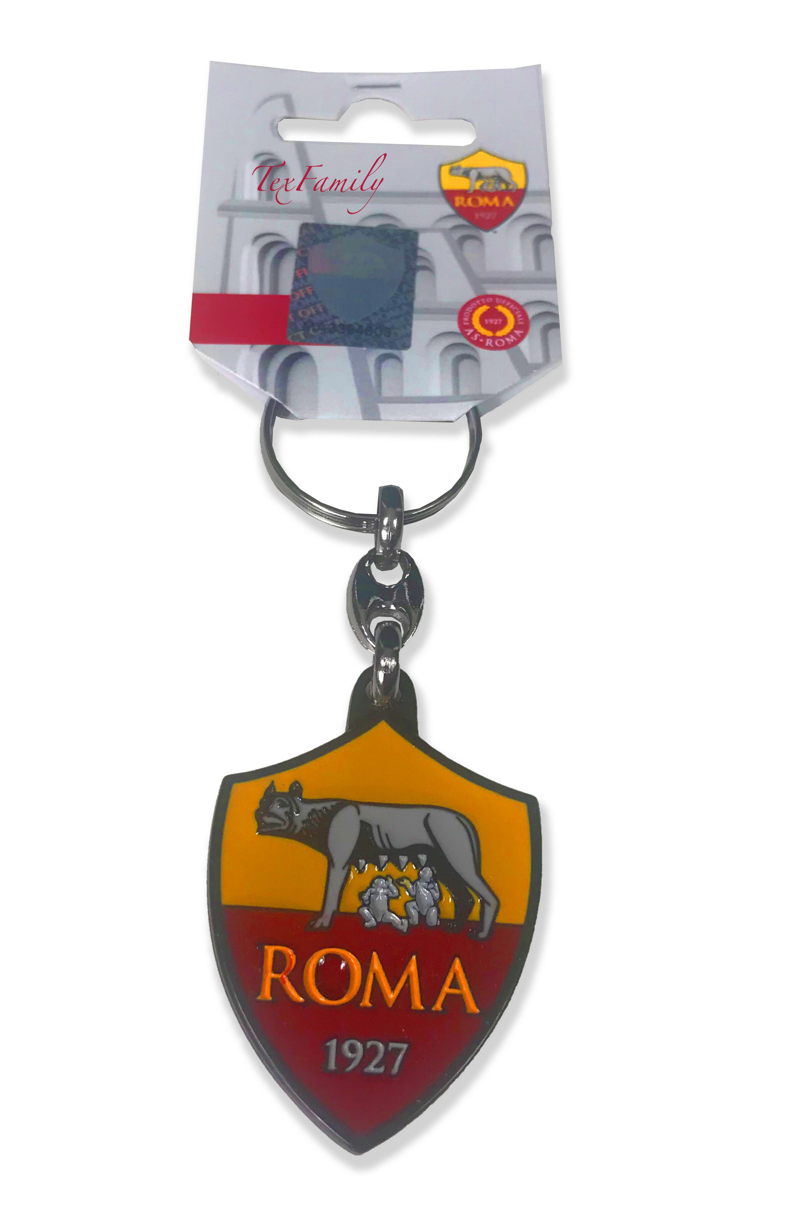 Portachiavi in metallo ultra resistente per il vero tifoso della Roma calcio