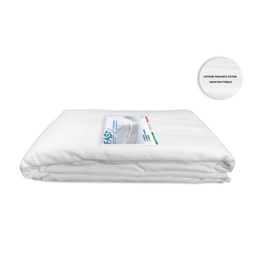 Pure cotton full mattress cover with zipper