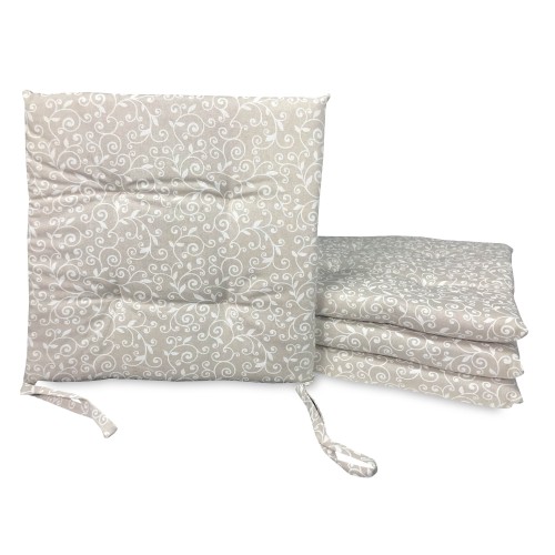 FUNDA SILLA MORBIDENE DORY ARABESQUE BLANCO